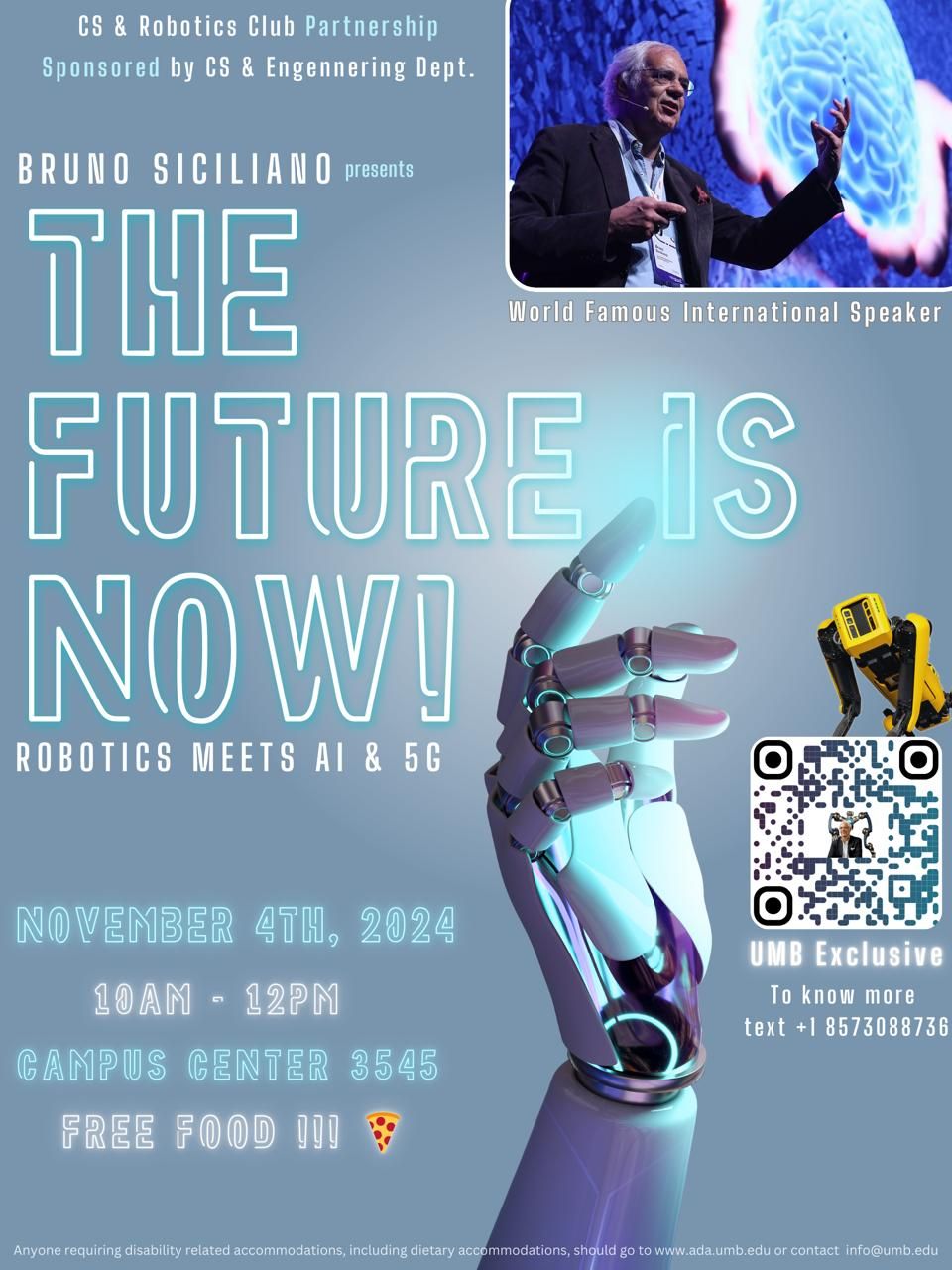 THE FUTURE IS NOW! by Bruno Siciliano